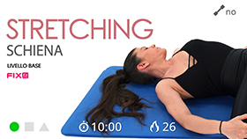 mini allenamento di stretching focus schiena