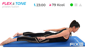 allenamento total body di pilates con focus core e schiena