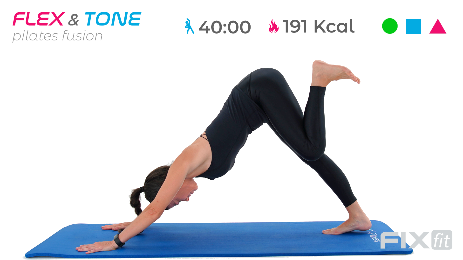 Flex & Tone Pilates Fusion Focus Core Stability e Braccia