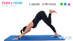allenamento di Pilates focus core core stability e braccia