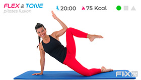 allenamento total body con esercizi di pilates della durata di 20 minuti