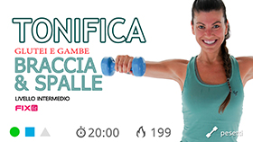 allenamento di tonificazione total body in tecnica PHA