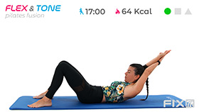 allenamento di pilates con focus addominali e core stability