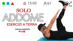 mini allenamento focus core e addominali