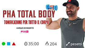 allenamento total body impegnativo e dinamico in tecnica PHA
