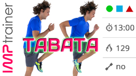 Allenamento Tabata ad alta intensità con Skip Alto