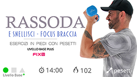 allenamento veloce con cardio e tonificazione della parte superiore