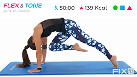 allenamento di pilates con esercizi total body