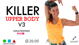 allenamento completo e impegnativo per la parte superiore del corpo