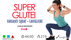 allenamento Resistance per tonificare gambe e glutei in piedi e a terra + cardio