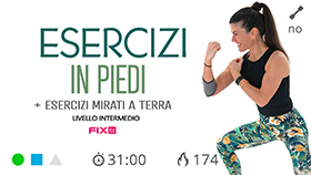 allenamento di tonificazione con esercizi mirati e cardio per tonificare e snellire gambe e glutei