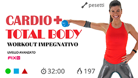 allenamento ad alta sollecitazione cardiovascolare ed esercizi total body