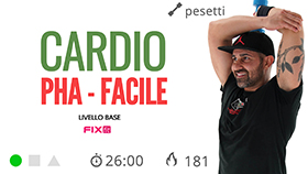 circuito PHA con esercizi di tonificazione ed esercizi cardio