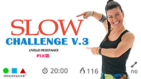 Slow Challenge V3 con esercizi in lento movimento