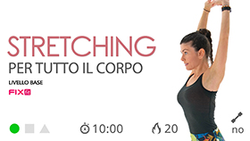 allenamento di stretching total body