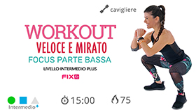 allenamento veloce di tonificazione con esercizi mirati per la parte inferiore