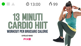 allenamento cardio HIIT a circuito con salti