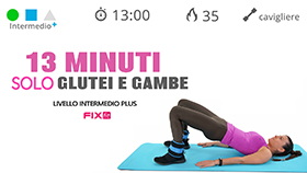 allenamento mirato con cavigliere per tonificare la parte bassa