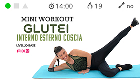 allenamento veloce per interno coscia e glutei