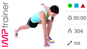 HIIT totalbody per snellire glutei, fianchi e maniglie dell’amore