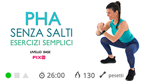 allenamento completo total body in tecnica PHA con esercizi cardio