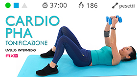allenamento completo total body in tecnica PHA con esercizi cardio