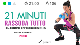 allenamento total body in tecnica PHA con esercizi senza salti