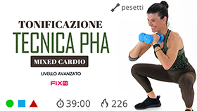 allenamento PHA avanzato con cardio separato e integrato