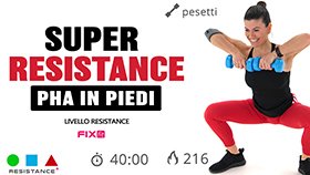 allenamento Resistance PHA + focus total body