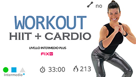 allenamento HIIT + cardio