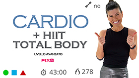 allenamento super HIIT + cardio ad alta sollecitazione cardiovascolare e muscolare