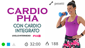 allenamento PHA con cardio integrato e sessione in cardio HIIT