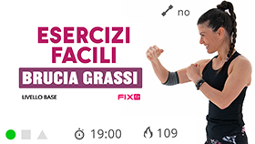 allenamento cardio con esercizi di facile esecuzione senza salti