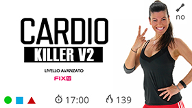 allenamento mini Cardio Killer V2 ad altissima intensità con pochi recuperi