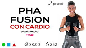 allenamento PHA Fusion con cardio integrato e cardio HIIT