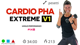 allenamento Extreme Cardio PHA V1 ad alta sollecitazione muscolare e cardiovascolare