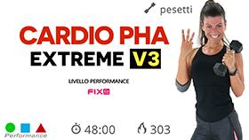 allenamento Extreme Cardio PHA V3 ad alta sollecitazione muscolare e cardiovascolare