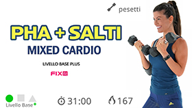 allenamento in tecnica PHA + cardio + cardio HIIT
