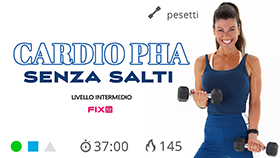 allenamento completo con tonificazione mirata in tecnica PHA e cardio separato