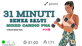 allenamento di tonificazione PHA con esercizi in cardio HIIT