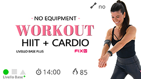 allenamento veloce a circuito con HIIT e Cardio