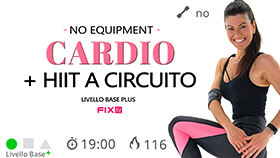allenamento veloce a circuito con HIIT e Cardio