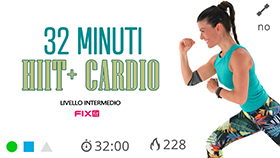 allenamento HIIT con cardio e tonificazione di gambe e glutei senza attrezzi