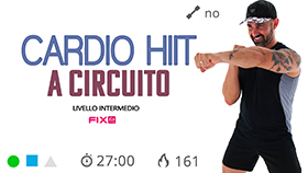 allenamento dinamico con esercizi cardio + cardio HIIT