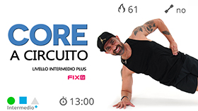 allenamento veloce per addominali e core stability
