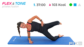 allenamento di pilates con focus parte inferiore e schiena