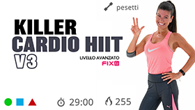 workout killer cardio HIIT ad alta intensità
