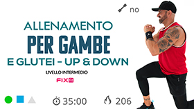 allenamento completo per tonificare la muscolatura di gambe e glutei