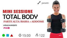 allenamento veloce di 15 minuti per tonificare parte alta e addome