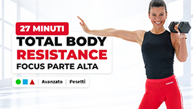 allenamento veloce di 27 minuti per tonificare parte alta e addome